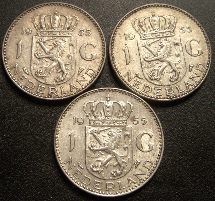 1955 1 Gulden - Netherlands