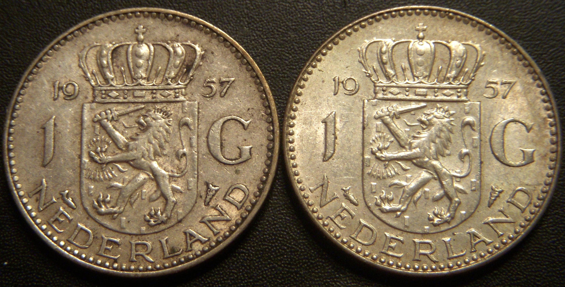 1957 1 Gulden - Netherlands