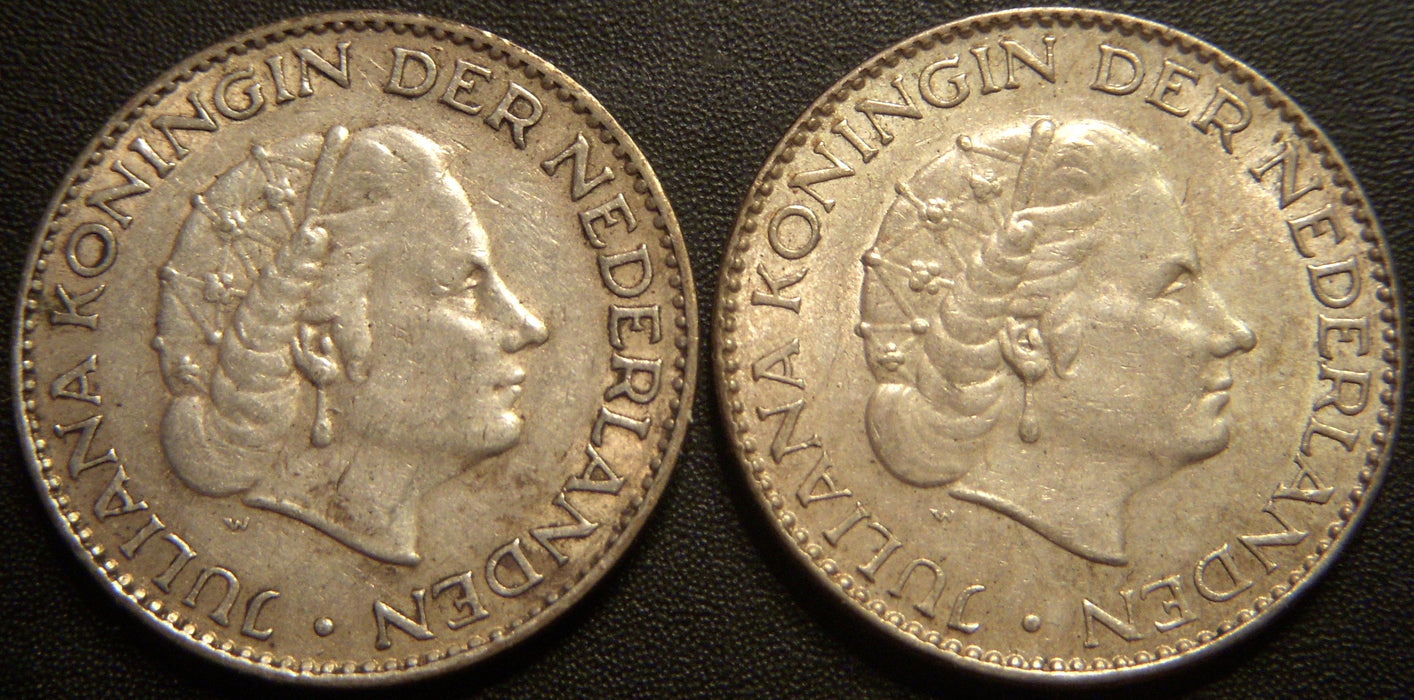 1957 1 Gulden - Netherlands