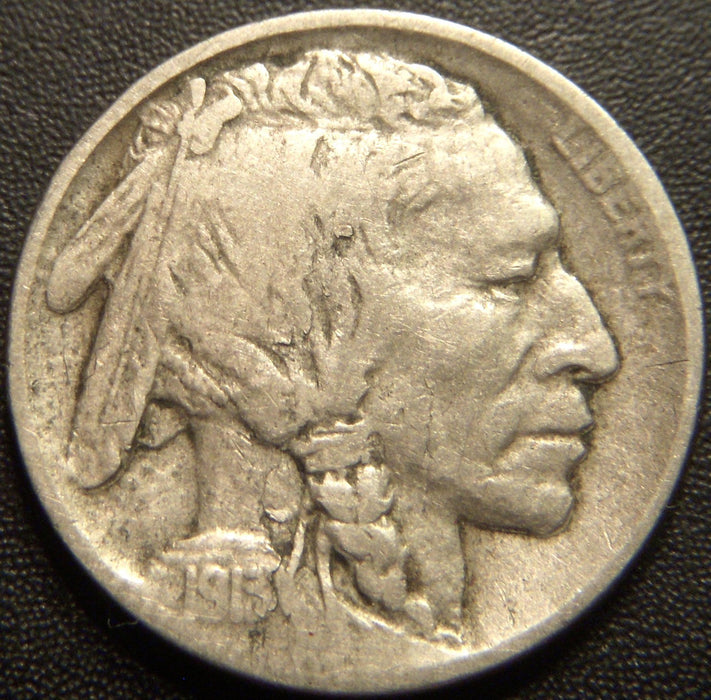1913-D T2 Buffalo Nickel - Fine