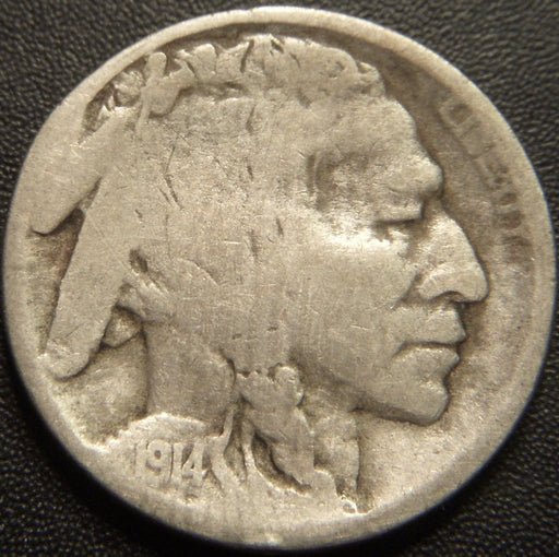 1914-D Buffalo Nickel - Good