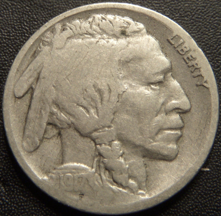 1917-S Buffalo Nickel - Good
