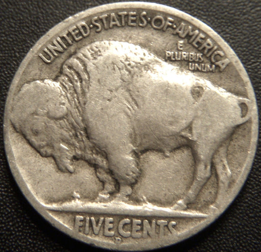 1919-D Buffalo Nickel - Very Good