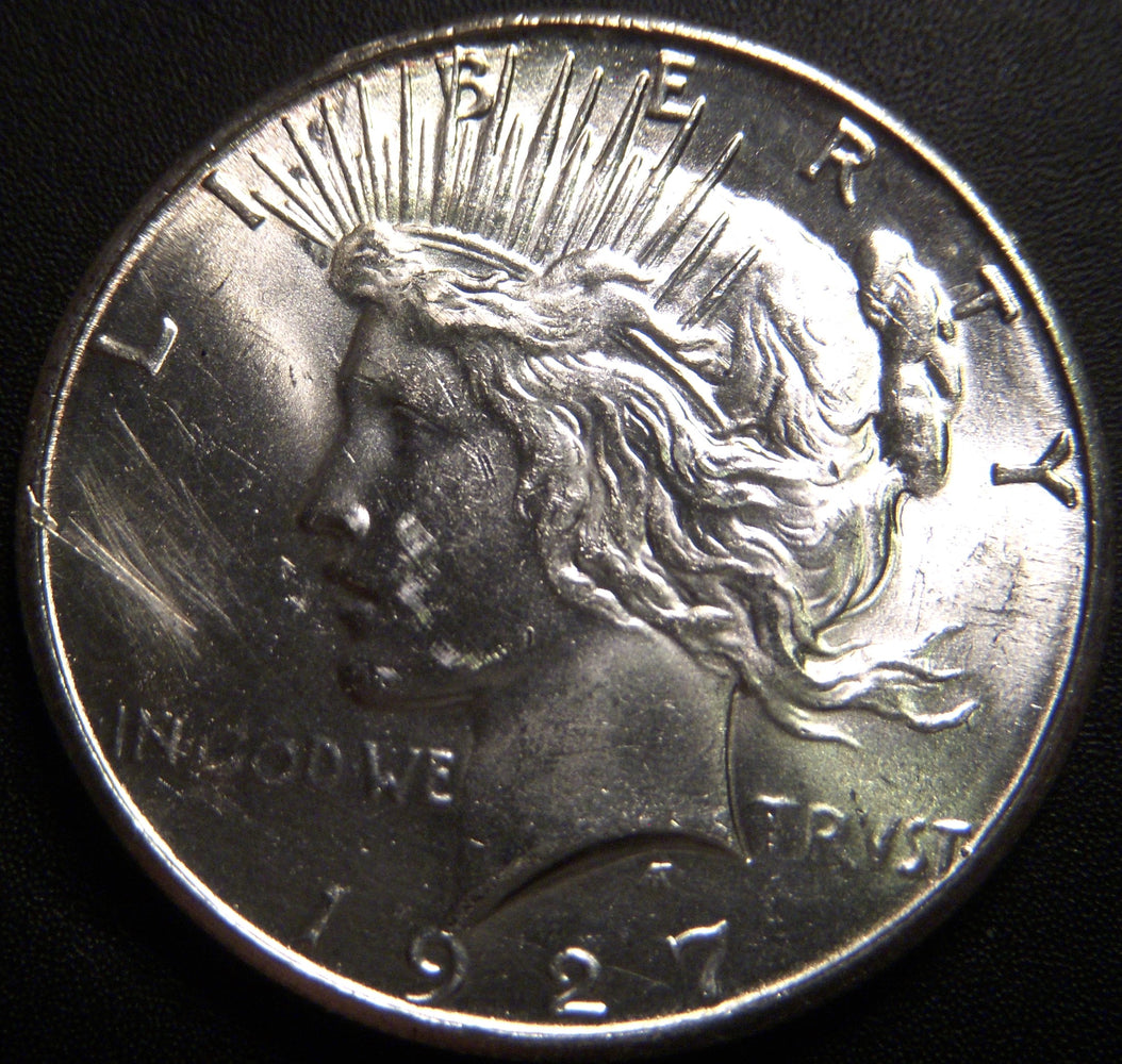 1927-S Peace Dollar - Uncirculated