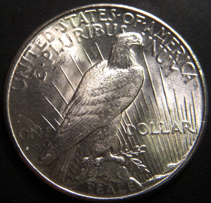 1927-S Peace Dollar - Uncirculated
