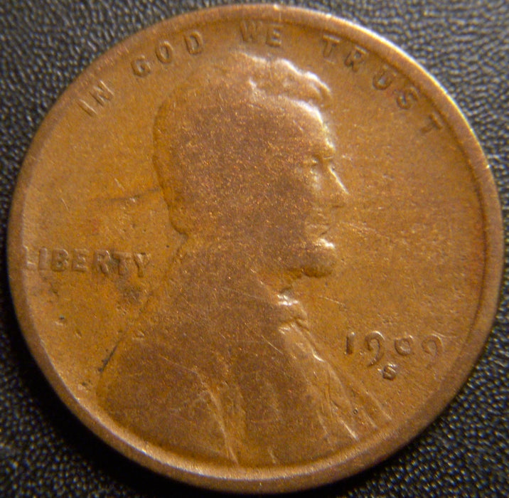 1909-S Lincoln Cent - Good