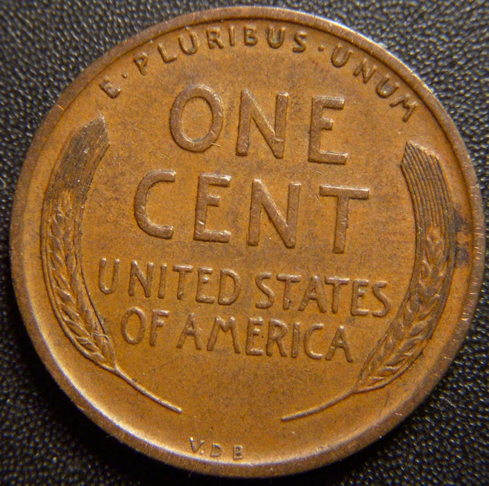 1909-VDB Lincoln Cent - Extra Fine