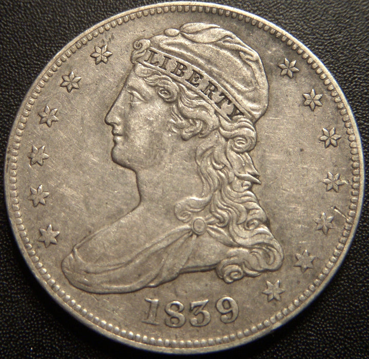 1839 Bust Half Dollar - Extra Fine