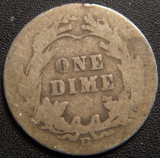 1907-D Barber Dime - Good