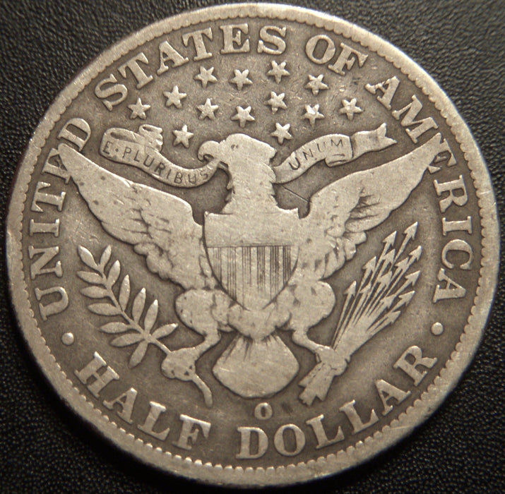 1901-O Barber Half Dollar - Very Good