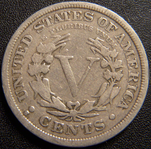 1912-S Liberty Nickel - Very Good