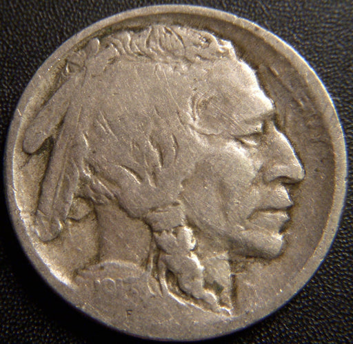 1913-S T1 Buffalo Nickel - Very Good