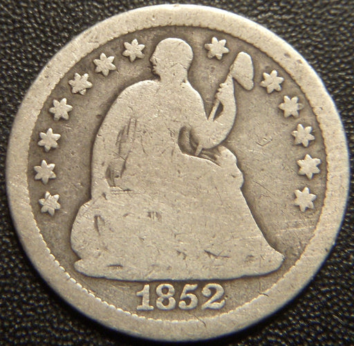 1852-O Seated Half Dime - Good