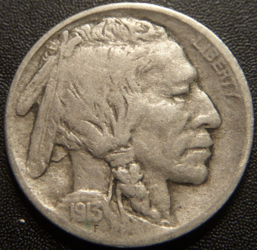 1913-D T1 Buffalo Nickel - Fine