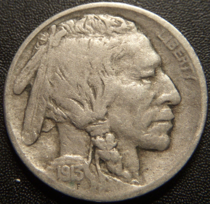 1913-D T1 Buffalo Nickel - Fine