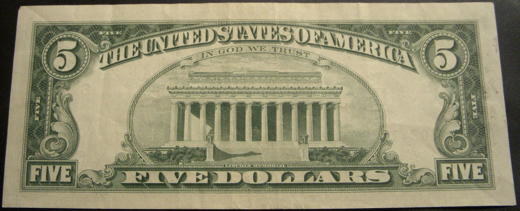 1963A (H) $5 Federal Reserve Note - FR# 1968H* Star Note