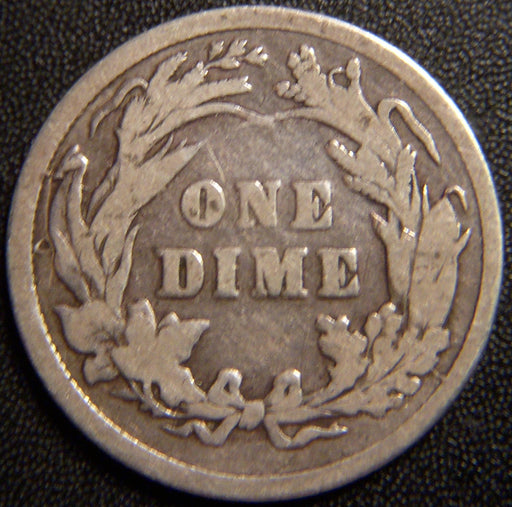 1898 Barber Dime - Good