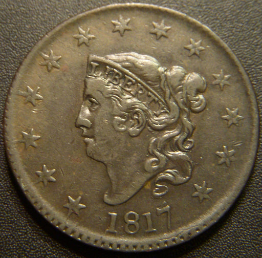 1817 Large Cent - 13 Stars Extra Fine