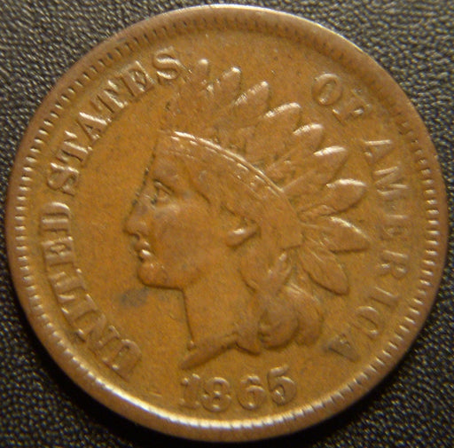 1865 Indian Head Cent - Very Fine