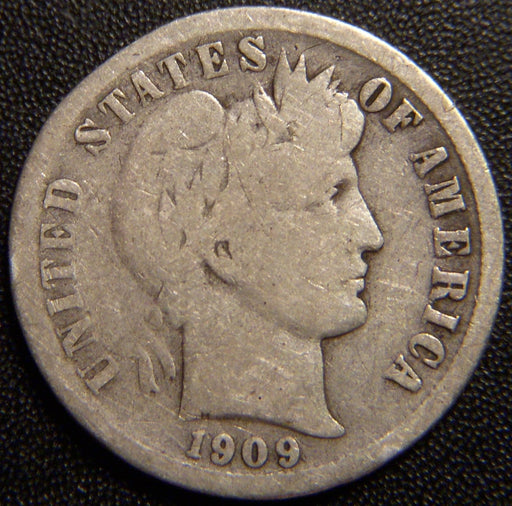 1909-O Barber Dime - Good