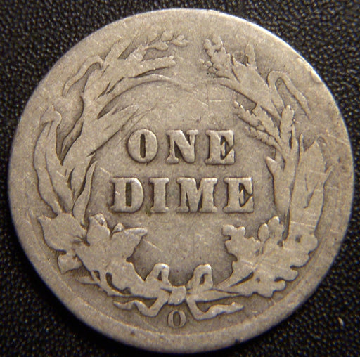 1909-O Barber Dime - Good