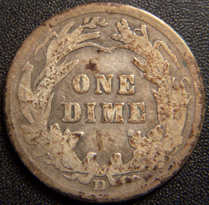 191O-D Barber Dime - Good