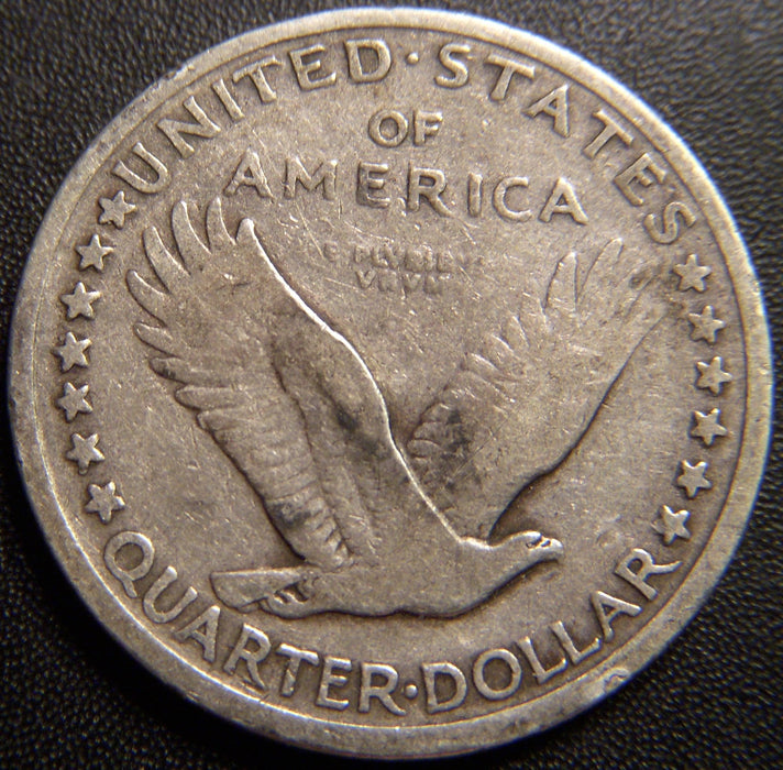 1917-S T1 Standing Quarter - Very Good