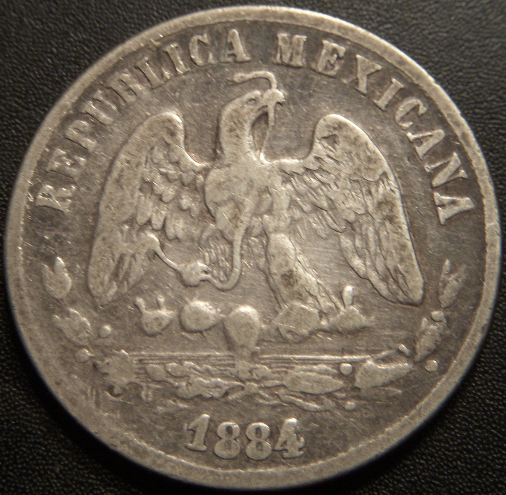 1884 DoC 50 Centavos - Mexico