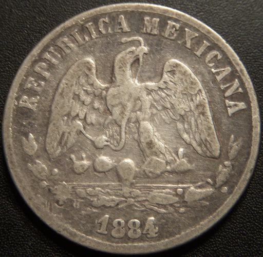 1884 DoC 50 Centavos - Mexico