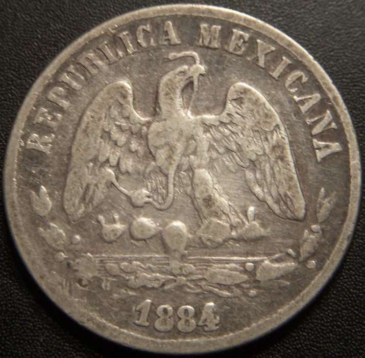 1884 DoC 50 Centavos - Mexico