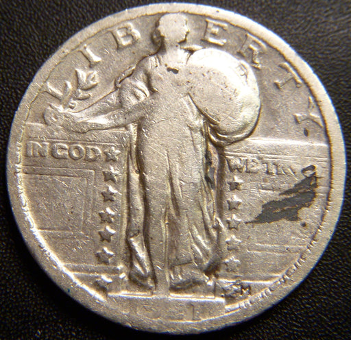 1921 Standing Quarter - Good