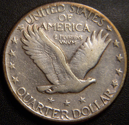 1924-D Standing Quarter - Very Fine