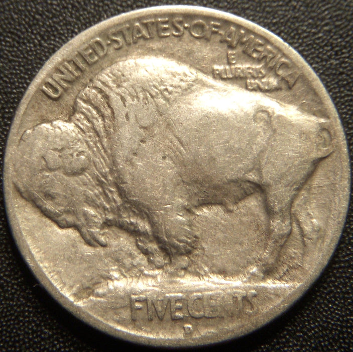 1913-D T1 Buffalo Nickel - Fine