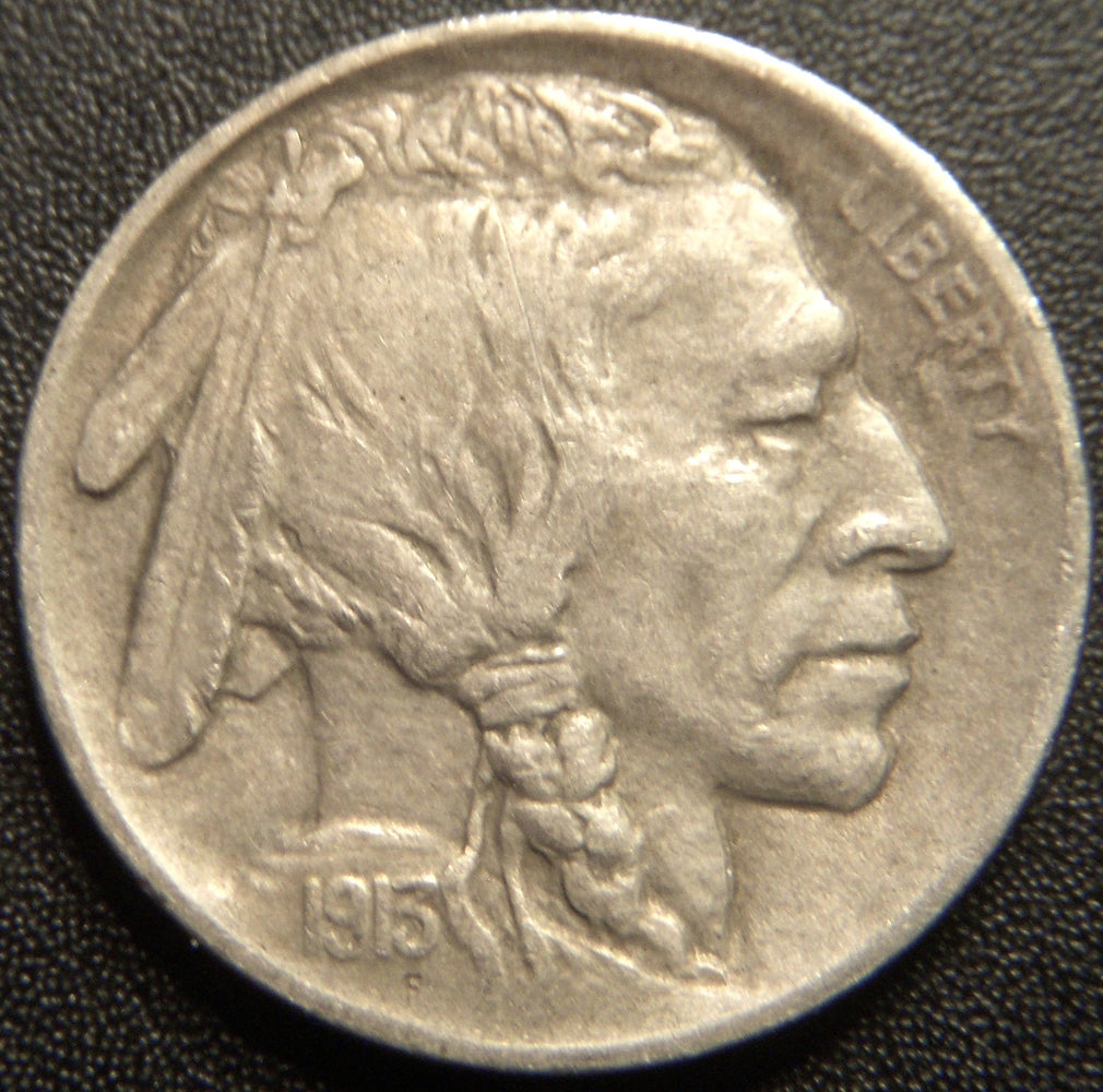 1913-S T1 Buffalo Nickel - Extra Fine