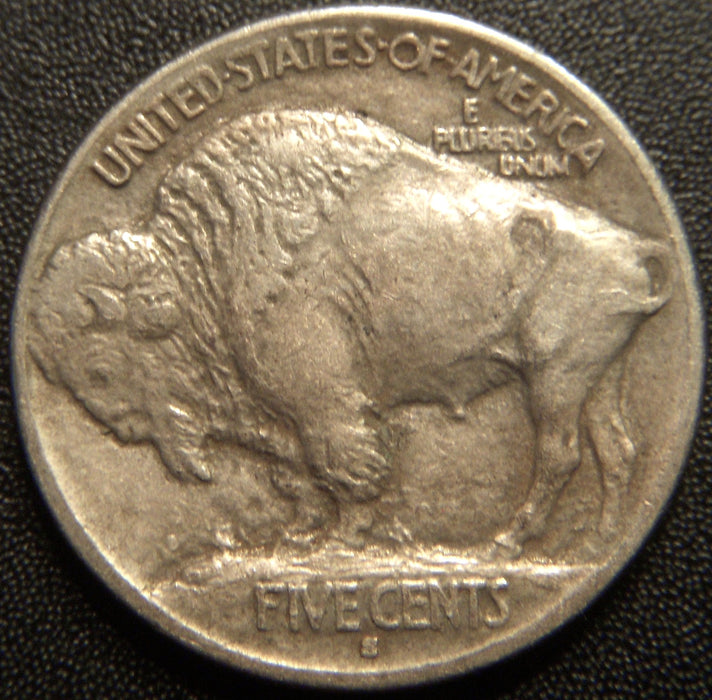 1913-S T1 Buffalo Nickel - Extra Fine