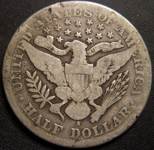 1898-S Barber Half Dollar - Good