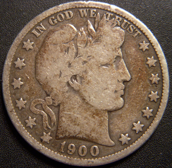 1900-O Barber Half Dollar - Very Good