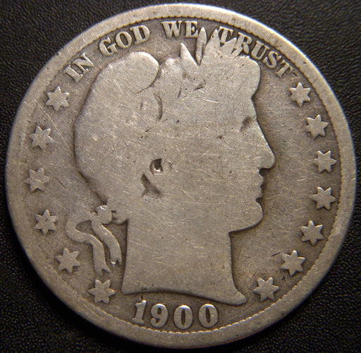 1900-O Barber Half Dollar - Good