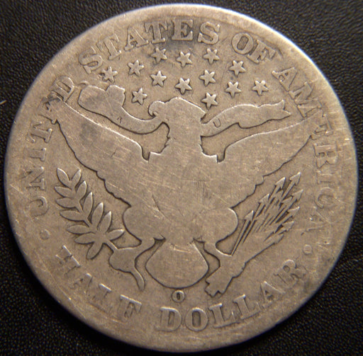 1905-O Barber Half Dollar - Good