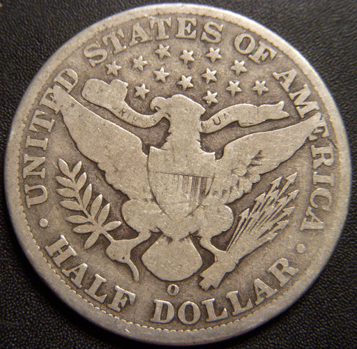 1909-O Barber Half Dollar - Good