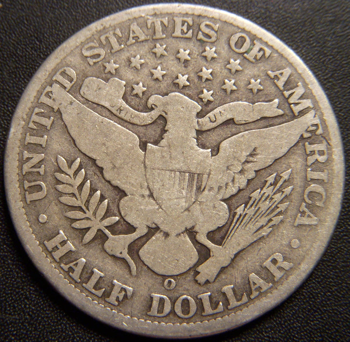 1909-O Barber Half Dollar - Good