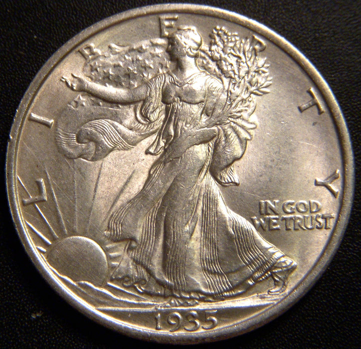 1935 Walking Half Dollar - Uncirculated