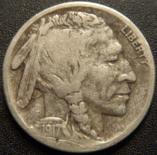 1917-S Buffalo Nickel - Very Good