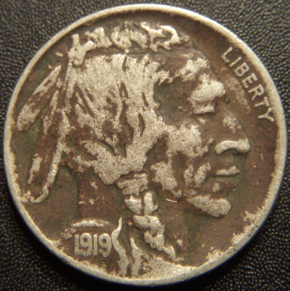 1919 Buffalo Nickel - Fine