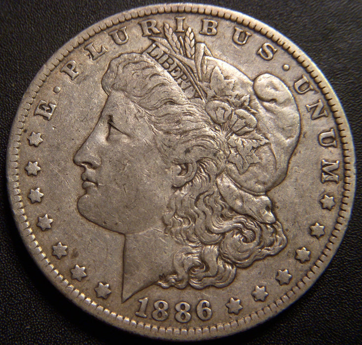 1886-O Morgan Dollar - Very Fine