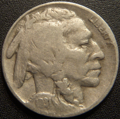 1931-S Buffalo Nickel - Very Good