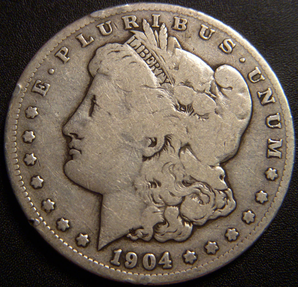 1904-S Morgan Dollar - Very Good