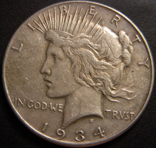 1934 Peace Dollar - Fine