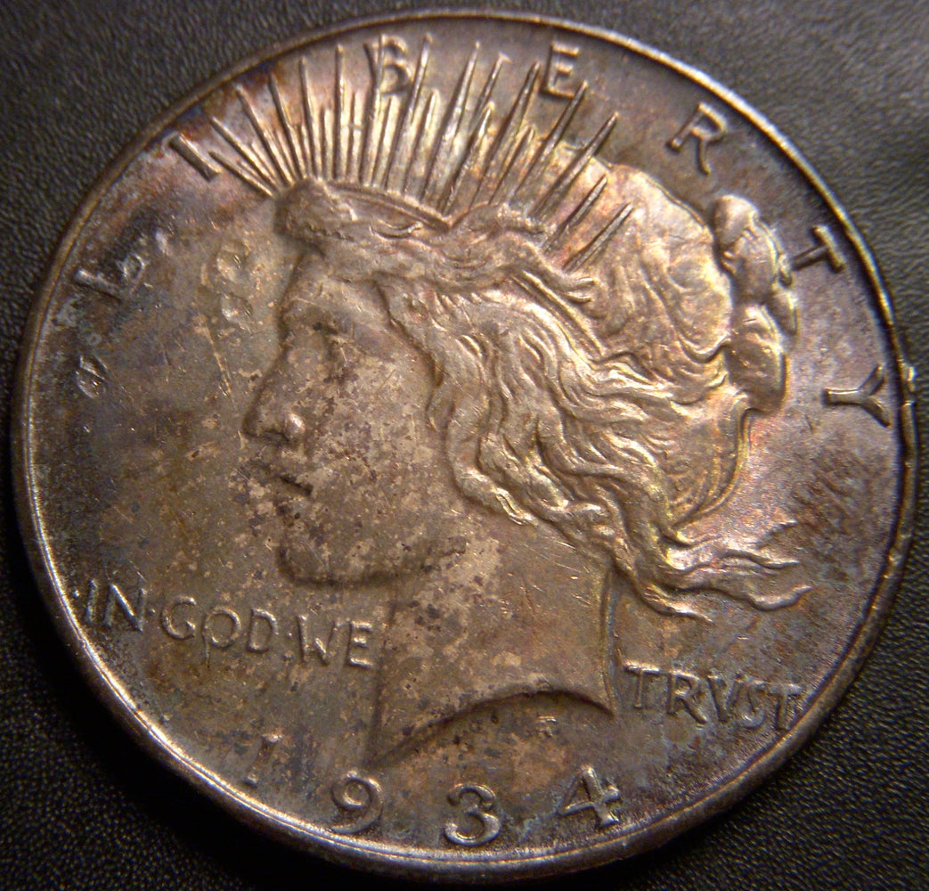 1934-D Peace Dollar - Very Fine