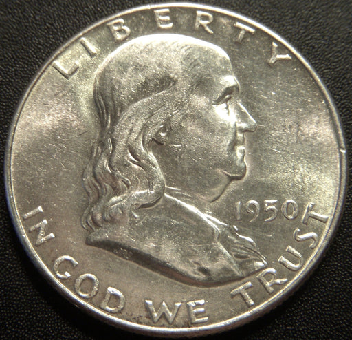 1950 Franklin Half Dollar - Uncirculated